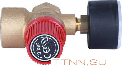 Клапан предохранительный 30 x 1/2" STOUT SVS-0002-003015 Клапан предохранительный 30 x 1/2" STOUT SVS-0002-003015