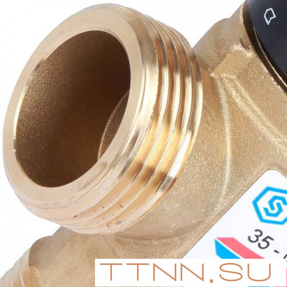 Смесительный клапан STOUT 1 НР 35-60°С KV 1,6 м3/ч