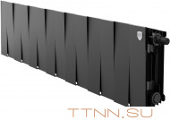 Биметаллический радиатор Royal Thermo Pianoforte 200 VD- 14 секц. Noir Sable