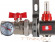Для отопления Rommer 1"/3/4"x8 с расходомерами (RMS-1210-000008)