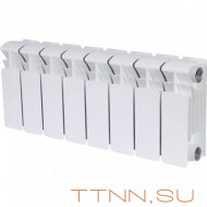 Биметаллический радиатор Rommer Plus Bm 200 8 секции Биметаллический радиатор Rommer Plus Bm 200 8 секции