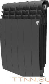 Биметаллический радиатор Royal Thermo BiLiner 500 Noir Sable 6 секц.
