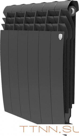 Биметаллический радиатор Royal Thermo BiLiner 500 Noir Sable 6 секц.