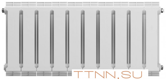 Биметаллический радиатор Royal Thermo PianoForte 300 Bianco Traffico - 10 секц.