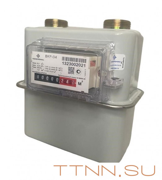 Счетчик газа ВКР-G4 Правый