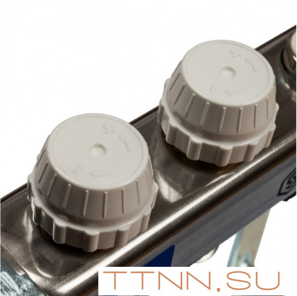 Коллектор с запорными клапанами STOUT SMS-0927-000002 Коллектор с запорными клапанами STOUT SMS-0927-000002