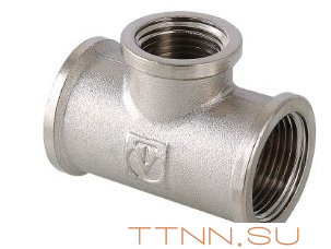 Тройник переходной Valtec 1 1/4" х 3/4" х 1 1/4" VTr.750.N.0705