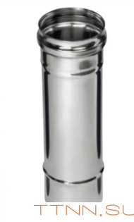 Труба для отопления Ferrum Дымоход 0,25м 110 AISI 430 0,5 мм Труба для отопления Ferrum Дымоход 0,25м 110 AISI 430 0,5 мм