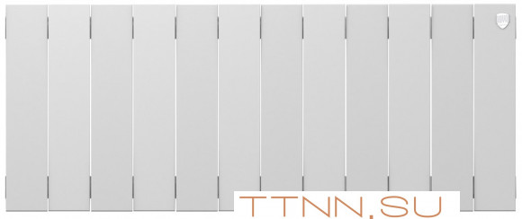 Биметаллический радиатор Royal Thermo PianoForte 300 Bianco Traffico - 12 секц.