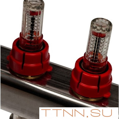 Коллектор с запорными клапанами STOUT SMS-0927-000003 Коллектор с запорными клапанами STOUT SMS-0927-000003