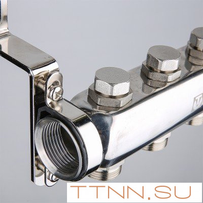 Коллекторный блок Valtec 1", 3 x 3/4" VTc.588.EMNX.0603