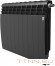 Биметаллический радиатор Royal Thermo BiLiner 500 Noir Sable VR80 - 10 секц.