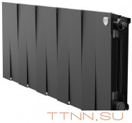 Биметаллический радиатор Royal Thermo PianoForte 300 Noir Sable - 10 секц. Биметаллический радиатор Royal Thermo PianoForte 300 Noir Sable - 10 секц.