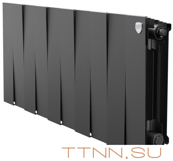 Биметаллический радиатор Royal Thermo PianoForte 300 Noir Sable - 10 секц.