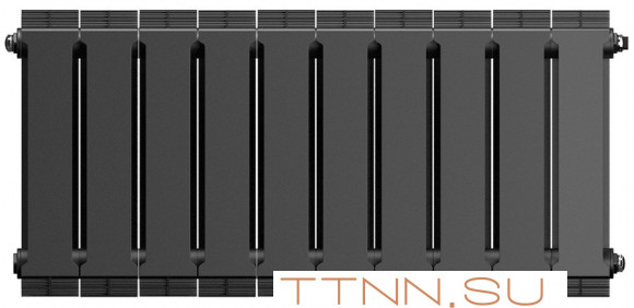 Биметаллический радиатор Royal Thermo PianoForte 300 Noir Sable - 10 секц.