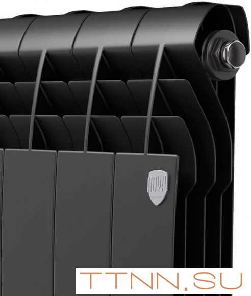 Биметаллический радиатор Royal Thermo BiLiner 500 Noir Sable VR80 - 12 секц.