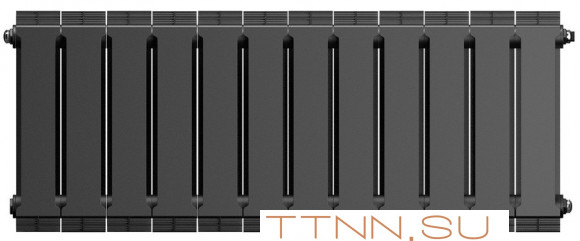Биметаллический радиатор Royal Thermo PianoForte 300 Noir Sable - 12 секц.